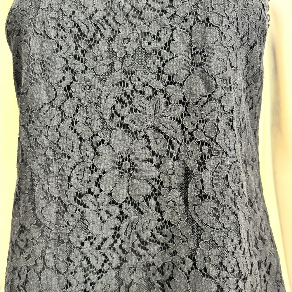Cabi Black Lace Detail Top Size XS - Picture 4 of 10